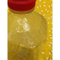 5lb Plastic Clear and Decorated Jug